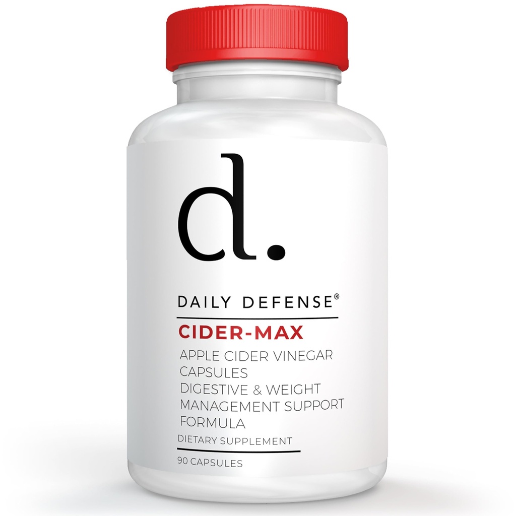 Apple Cider Essig Kapseln - 500mg Keto-Friendly ACV mit Vitamin B6, Iodine, & Spirulina - unterstützt Gut Health & Weight Management, verbessert Verdauung & Energie Ebenen