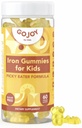 GOJOY NATURALS Iron Gummies for Kids - Sugar Free Multivitamin with Iron for Picky Eaters Ages 3-12 - Complete Vitamins A C D3 B12 + Iron Supplement for Children