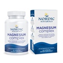 Nordic Naturals Magnesium Complex - 90 Kapseln - 225 mg Magnesium, 1,9 mg Eisen - Gehirn- und Herzgesundheit, Stimmung, Energie und Muskelentspannung - Nicht-GVO, Vegan - 30 Portionen