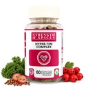 Stärke & Spices Hypertensupport 100% natürliche Ergänzung für Immunsystem & Herzgesundheit – 15 Zutaten w Hawthorn Berry, Grape Seeds & Berries - 60 Vegan UK Made 1000mg Capsules