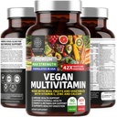 N1N Premium Plant Based Multivitamin [42 leistungsfähige Inhaltsstoffe] Männer & Frauen Tägliche Multivitamine mit Roh-Veggies und Obst, Probiotics, Alfalfa, Echinacea, Spirulina und Verdauungsenzyme, 90 Tabletten