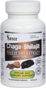 Sayan Siberian Chaga Pilzextrakt mit Shilajit 90 Kapseln/420mg ea.– Immun- und Verdauungssystem Unterstützung – Fulvic Acid Supplement – Energy & Clarity – Exklusive Mischung – keine Füllstoffe