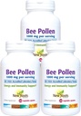 NEU ROOTS HERBAL Bienen Pollen Kapseln 1000mg | Alle natürlichen Bienen Pollen-Ergänzung (100 Graf x 3) Reich an Mineralien, Vitaminen und essentiellen Aminosäuren für Antioxidans Unterstützung und Bienen Vitalität