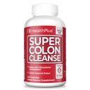 Health Plus Super Colon Cleanse 60 Tage Lieferung von Gentle Gut Cleanse Detox, Psyllium Husk, Probiotics for Constipation Relief & Digestive Support, 240 Kapseln