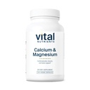 Vital Nährstoffe Kalzium & Magnesium | Vegan Kalziumergänzung mit Magnesium | Unterstützung Knochenstärke, Muskel und Herzgesundheit* | Gluten, Dairy, Soy Free | Non-GMO | 100 Kapseln