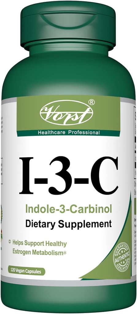 Indole 3 Carbinol (I3C) 400mg 120 Vegan Kapseln | Unterstützung Estrogen und Hormon Balance...
