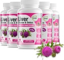 GreeNatr Liver Cleanse Detox & Repair Formula – Milk Thistle, Berberine, Ginger, Beet Root, Dandelion Root, Artichoke Extract, and Chanca Piedra for Optimal Liver Health Support (6 Flaschen)
