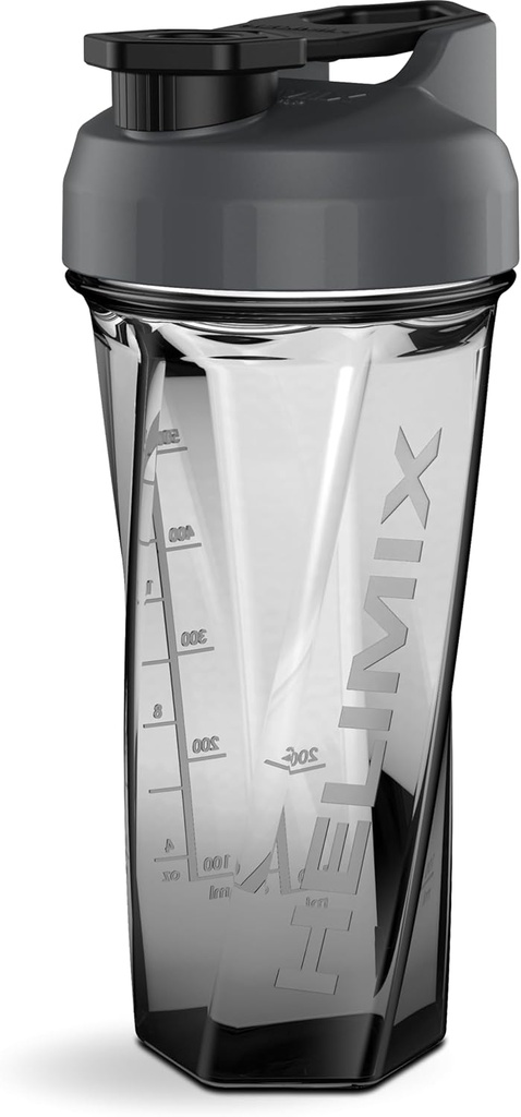 HELIMIX 2.0 Vortex Blender Shaker Bottle hält bis zu 28oz | Kein Blending Ball oder Whisk | USA Made | Portable Pre Workout Whey Protein Drink Shaker Cup | Mixes Cocktails Glatteies Shakes | Top Rack Safe