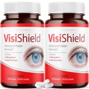 (2 Pack) Visishield Advanced Vision Formel für Augen Ergänzung Pillen Vitamine (120 Kapseln)