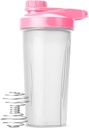 Mr. Pen Shaker Bottles - 28 oz, Pink Protein Mixer Bottle mit Whisk Ball, Shaker Bottles für Protein Shakes