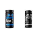 MuscleTech Muscle Builder mit 400mg Peak ATP und Platinum Multivitamin mit Amino Support Matrix und Vitamin C - Muskelaufbau und Immununterstützung Supplement Bundle für Männer und Frauen