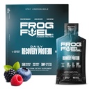 Frog Fuel Power Regular Protein Shot, 15g Protein Nano-Hydrolyzed Grass Fed Collagen, Post Workout, Glutenfrei, Fett & Zuckerfrei, 22 Aminosäuren, 0 Carbs, Berry, 1 Unze Packets, 24 Pack