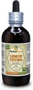 Lemon Thyme (Thymus x Citriodorus) Tinktur, Organic Dried Herb Liquid Extract (Markenname: HerbalTerra, Proudly Made in USA) 4 fl.oz (120 ml)
