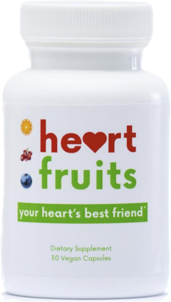 Heart Fruits - Heart-Healthy Olives & Acai Beeren Supplement | Reich an Antioxidantien, Monoungesättigten Fetten und Fiber Made in USA