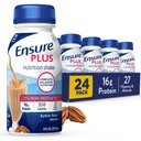 Vergewissern Plus Butter Pecan Nutrition Shake | Meal Ersatz Shake | Ready To Drink | 16g Protein und 27 Vitamine und Mineralien | 8 fl oz - 24 Pack