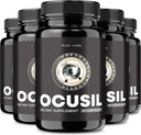 rize labs Ocusil Capsules, Support Eye Supplement, Lubricant to Improve Concentration and Focus, All-Natural Pills for Healthy Eyes, Eyesight - Pack of 5(300 Capsules)