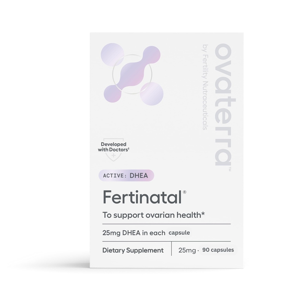 Micronized DHEA Female Natural Plant-Based Fertility Supplement 90-25mg Kapseln - 28 Tage Versorgung