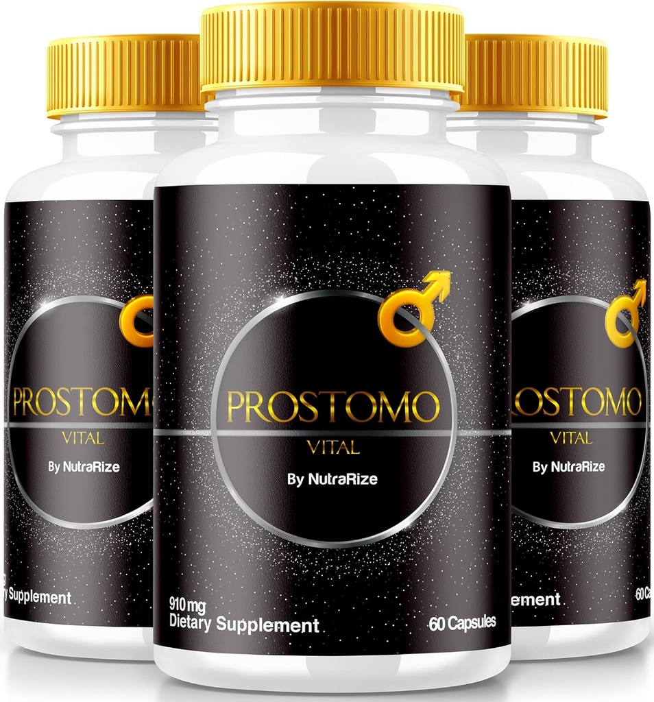 (3 Pack) Prostomo Capsules - Offizielle Formel, um Prostata-Hath zu unterstützen, Alle natürlichen Ergänzung zu Regain-Kontrolle & Leistung Gesamt Wellness, Premium Pros Tomo Pills Review (180 Kapseln)