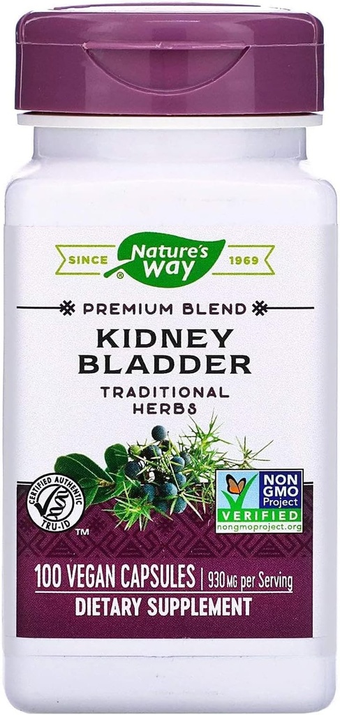 Nature's Way Kidney Bladder, 465 mg pro Kapsel, 100 Mützen