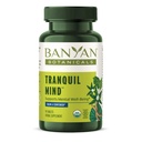 Banyan Botanicals Tranquil Mind – Organische Beilage mit Guduchi, Gotu Kola & Skullcap – Unterstützt okzionale Anxiousness & Fördert einen Sense of Calm * – 90 Tabletten – Non-GMO Sustainable Sourced Vegan