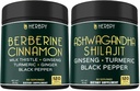 Bundle 7in1 Berberine HCl & 5in1 Ashwagandha Shilajit Ergänzungen