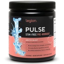 LEGION Pulse Pre Workout Supplement - Alle natürlichen Stickstoffoxyd Preworkout Trinken, um Energie zu steigern, Kreatin frei, natürlich gesüßt, Beta Alanine, Citrulline, Alpha GPC (Koffein kostenlos Arctic Blast)