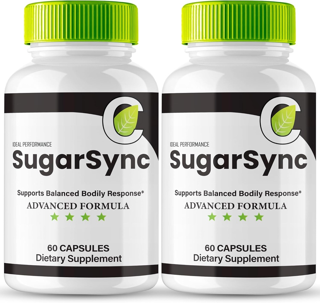 Zucker Sync Kapseln, ZuckerSync Glyco Optimizer Supplement, Zucker Sync Joint Optimizer - Maximale Stärke, Zucker Sync Gluco Cleanse Detox Advanced Formula, SugarSync Glycol Reviews (2 Pack)