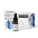 Avenova Augenlid und Wimpernreiniger Spray mit 30 trockenen Wischen - Gentle Everyday Hypochlorous Säure Lid und Lash Reinigungsspray für klarere und gesündere Augen, 20mL