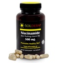 Niacinamid Non-Flushing Vitamin B3 Supplement | Vegetarisch und glutenfrei Vitamin Niacinamid Tabletten mit Gemüsezellulose Gehäuse | Fördert gesunde Haut | 120 Kapseln | 500mg