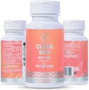 Sie sind NATURAL Saubere Haut Ergänzung | Akne Unterstützung | Haut Unterstützung Vitamine für Frauen, Männer und Jugendliche, Vitamin A, Zink, DHA, Vitamin B3, Vitamin C, Vitamin E - Glutenfrei - Made in USA - 60 Kapseln