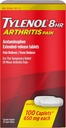 Tylenol 8 HR Arthritis Pain Caplets, 650mg - 100 ct, Packung von 4