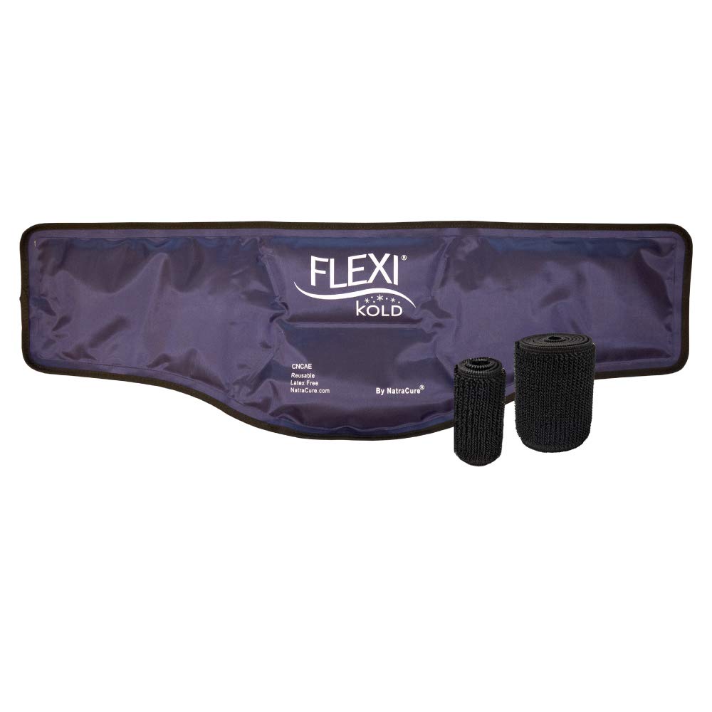 FlexiKold Hals Gel Cold Pack mit Riemen