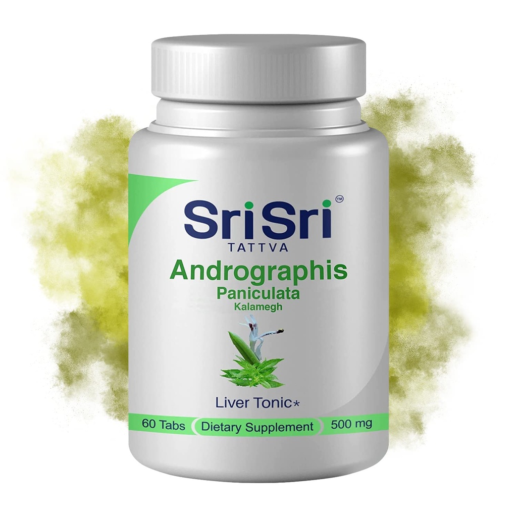 Andrographis Paniculata Ergänzungen – 60 Tabletten Pflanzenbasis Kräuter Atemschutz Wellness – Immunstärke Restorative Andrographis Tablets – 500 Mg Bio Grün Chiretta Kräuter