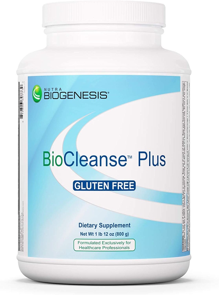 Nutra BioGenesis BioCleanse Plus - Immun- & Antioxidante Ergänzung für Frauen & Männer mit Milchdistel, Vitamine, Mineralien, 12g Vegan Protein Per Servieren - 1 lb 9.7 oz