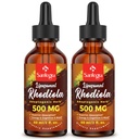 57.000 MG Liposomal Active Rhodiola Rosea Supplement, Rhodiola Root Extract, Flüssigkeit für hohe Absorption, Rhodiola Rosea Root Extract Tinte für Energie, Stress, Stimmung, Vegan, 120 ml