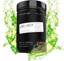 Projekt #1 AMP-NOX: Non-Stim Pre Workout Powder - Boost Focus, Pump, & Energy - Koffeinfreier Protein-Getränk mit Aminosäuren für Männer und Frauen - Gummy Bear Flavor - 40 Portionen