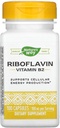 Nature's Way Vitamin B2, 100 mg Riboflavin, 100 Kapseln, Packung mit 2
