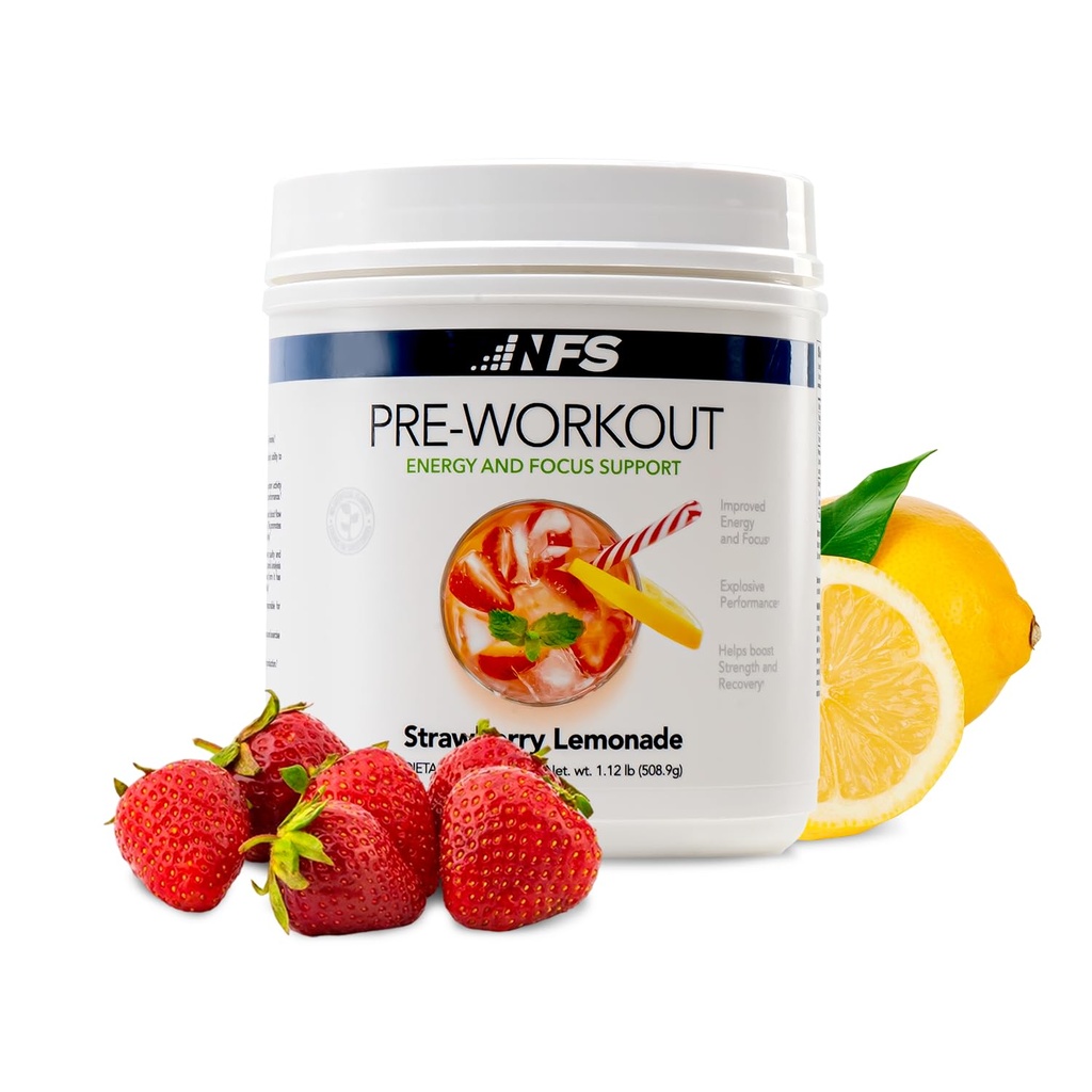NF Sports Pre-Workout 25 Servieren Erdbeer-Lemonade
