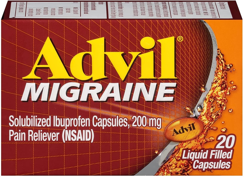Advil 200 mg flüssige gefüllte Kapseln 20 ea