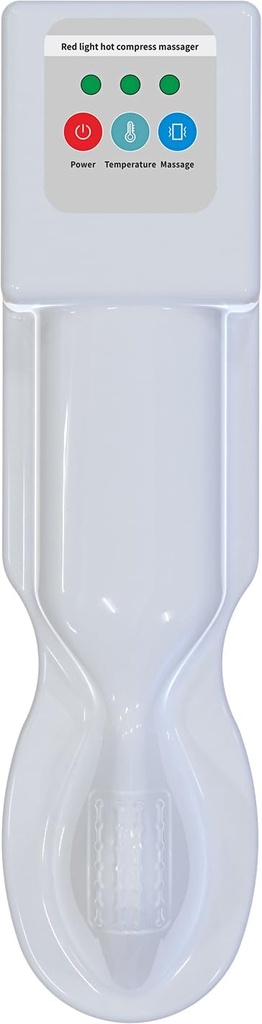ALLANZ Red Light Hot Compress Massager, Tragbares Hämorrhoid-Reliefgerät für post-chirurgische Erholung und beruhigende Schmerzlinderung - Freischaltungskanäle & Fördern Komfort
