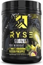 RYSE Godzilla X Noel Deyzel Pre Workout Powder - Passion Ananas - 400mg Koffein, High Stim Pre-Workout für Männer und Frauen mit Citrulline & Beta Alanine - Energie, Pumpe & Fokus - 20/40 Servierungen