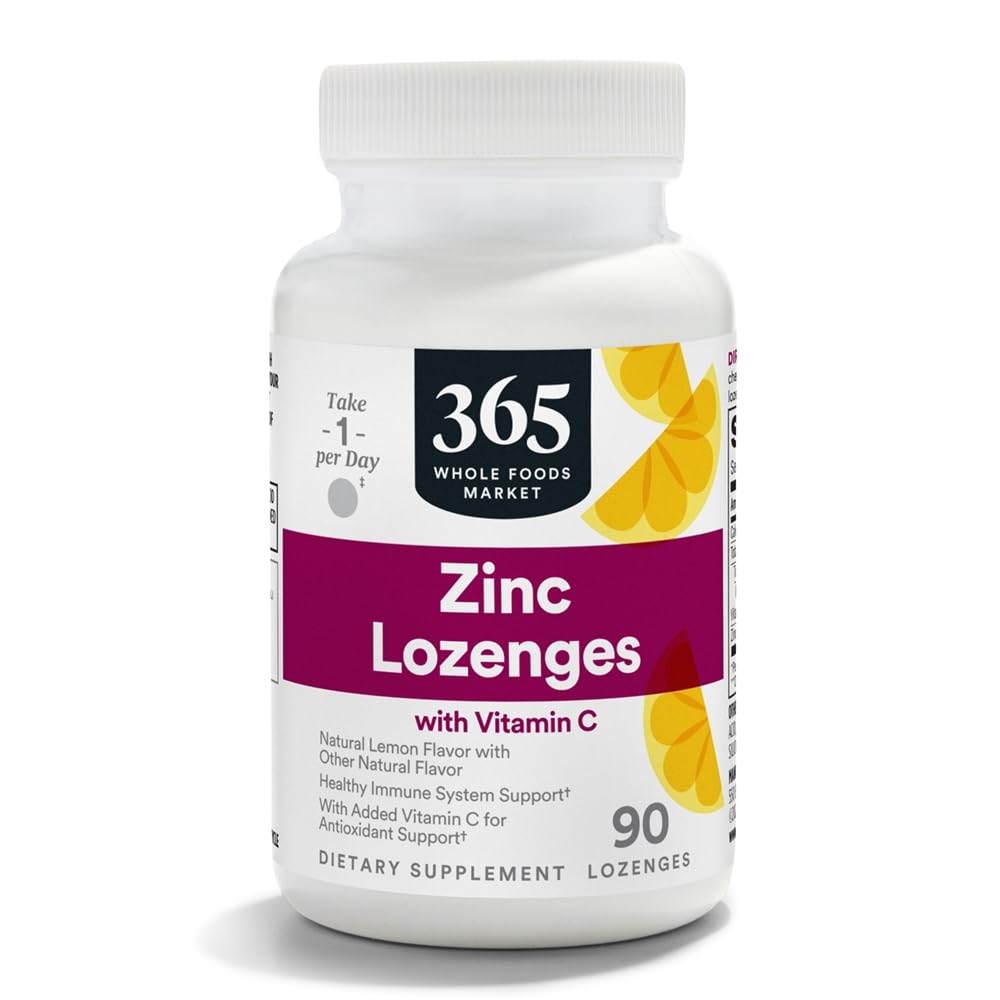 365 von Whole Foods Market, LOunceenges Zink Vitamin C, 90 Count