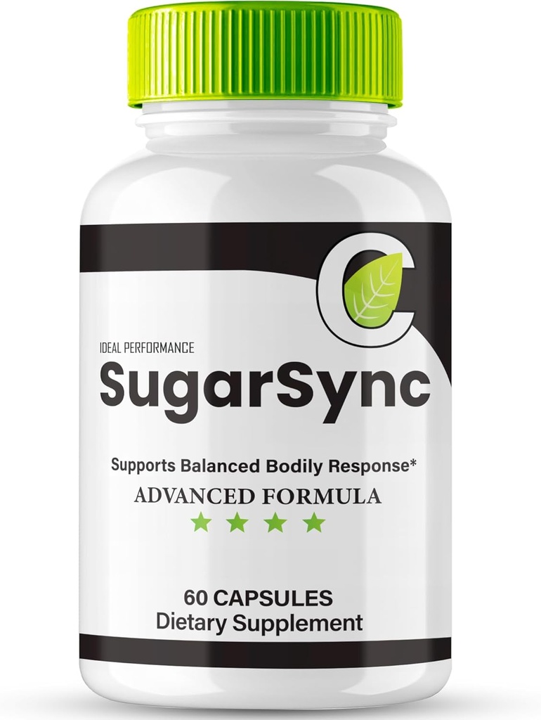Zucker Sync Kapseln, ZuckerSync Glyco Optimizer Supplement, Zucker Sync Joint Optimizer - Maximale Stärke, Zucker Sync Gluco Cleanse Detox Advanced Formula, SugarSync Glycol Bewertungen (60 Kapseln)