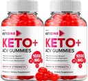 (2 Pack) Keto One Gummies Advanced Loss - ACV Gummies Maximum Stärke, Keto One Keto Plus ACV Weight Management Gummies Apple Cider Essig, Keto One Gummies Bewertungen B12 Keto+ACV (120 Gummi)