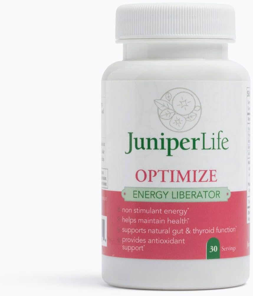 OPTIMIZE w/Berberine | Stimulant-Free Energy & Endurance Management | Unterstützt normale Herz-Kreislauf-, Schilddrüsen- und Cholesterin-Level | Unterstützt gesunde Gut-Gesundheit Funktion