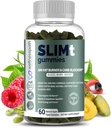 SLIMt Weight Loss & Appetite Control Gummis, Thermogenic Metabolism Booster, Hilft mit Gewichtsverlust für Frauen & Männer, Natural Energy Booster, 60 Zähler - Wellnesspath Rx und Health Solutions