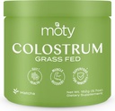 Moty Bovine Colostrum Grass Fed Powder Supplement für Gut Health, Muskel Erholung, Superfood für Immunität, Glutenfrei (60 Servierungen) - Matcha Flavored