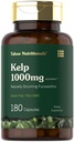 Tahoe Nutritionals Kelp Supplement Kapseln | 1000mg | 180 Count | Non-GMO & Gluten Free Extract