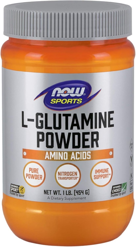 Jetzt Lebensmittel L-Glutamin reines Pulver, 1-Pound