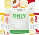 Variety Pack 1270 mg Elektrolytpulver - 3g Zucker - Monk Fruit Sweetener - keine künstlichen Aromen - Superfood Goji Berry - Vitamine C, B6, B12 - On-The-Go Sticks - 1 Packung (16 Packungen)